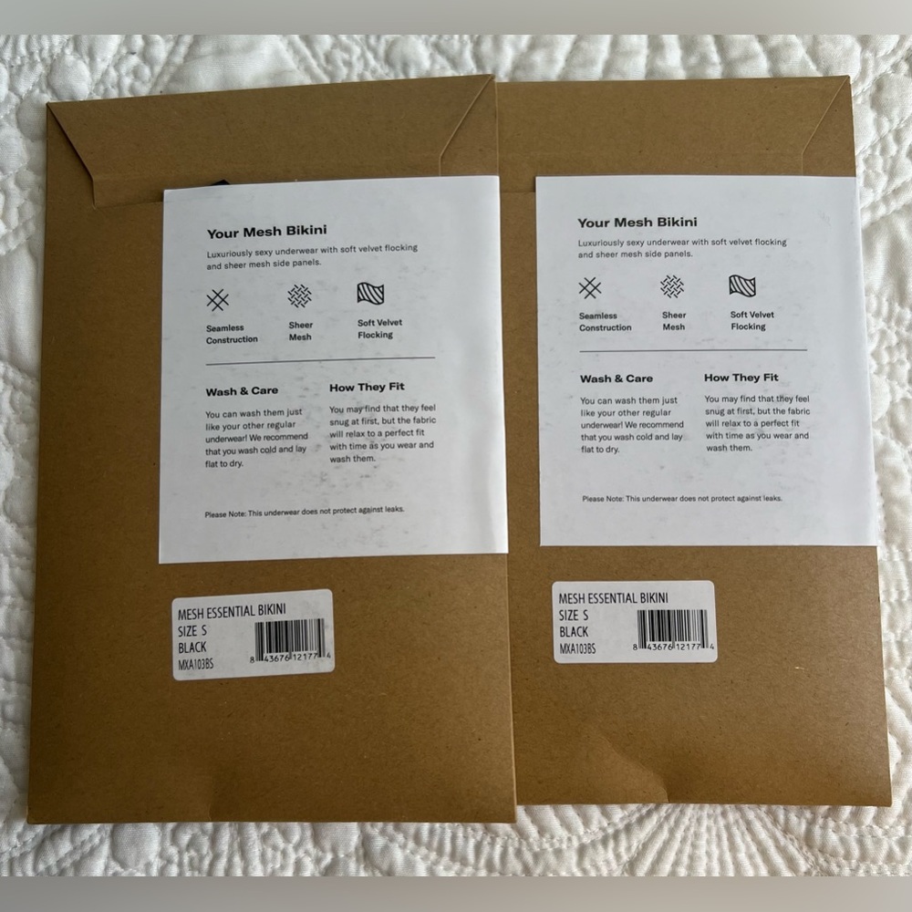Knix Mesh Essential Bikini 2pk - Picture 3 of 3